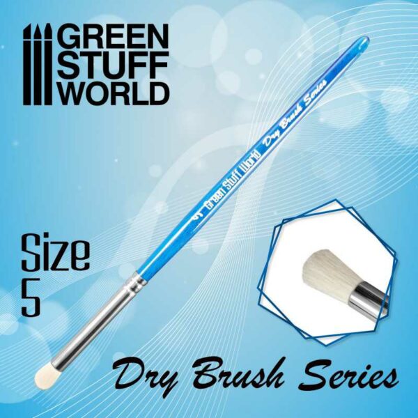 Green Stuff World - BLUE SERIES Dry Brush - Size 5