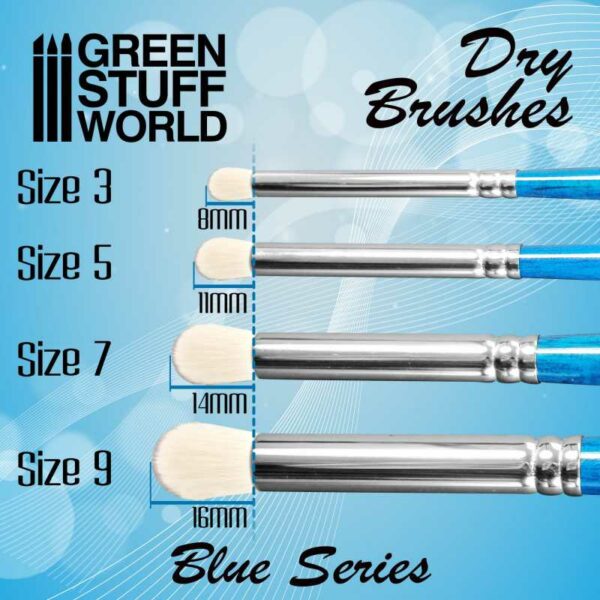 Green Stuff World - BLUE SERIES Dry Brush