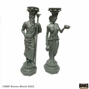 Reaper Miniatures Greek Pillars (Zeus and Hera) 44172