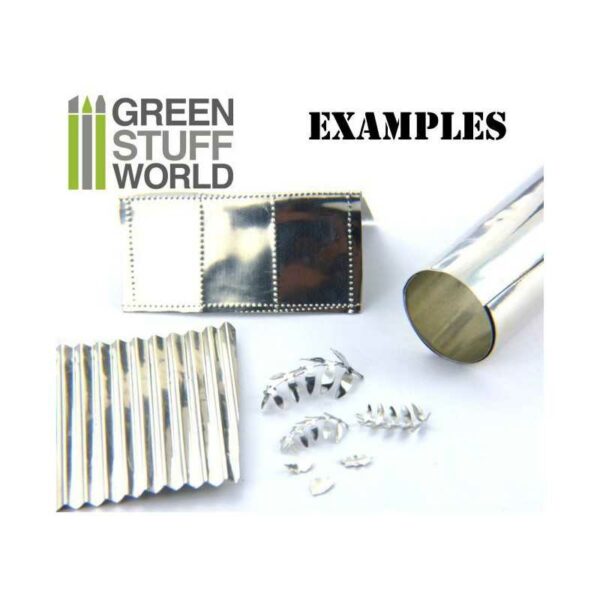 Green Stuff World Flexible Metal Foil - TIN / PEWTER 9246