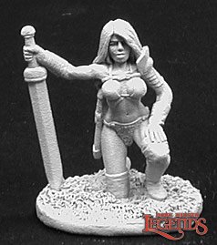 Reaper Miniatures Dena, Female Barbarian 02759 (metal)