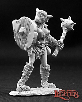 Reaper Miniatures Ferrunk, Female Bugbear Cleric 03263 (metal)
