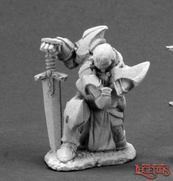 Reaper Miniatures Praying Paladin 03600 (metal)