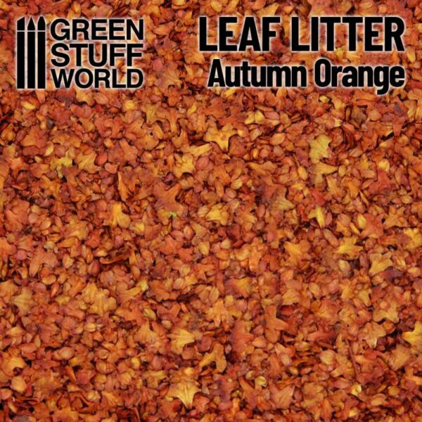 Green Stuff World Bladafval / Leaf Litter - Autumn Orange 1264