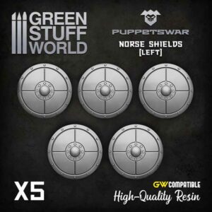 Green Stuff World Norse Shields S314