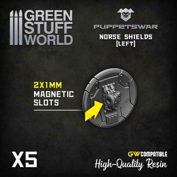 Green Stuff World Norse Shields S314