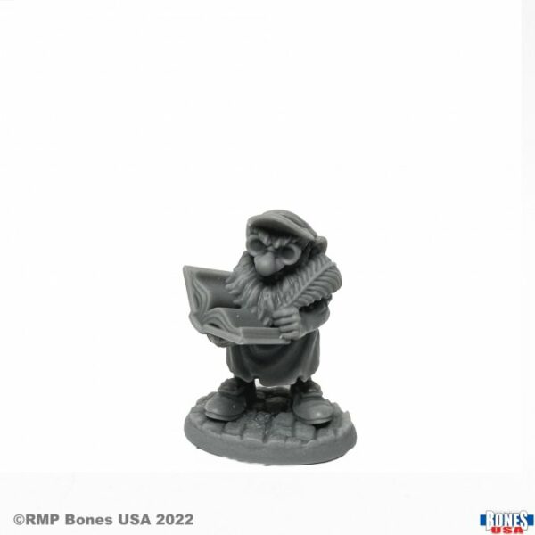 Reaper Miniatures Stub, Gnome Accountant 30120
