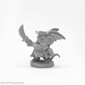 Reaper Miniatures Mousling Captain Blackcrumb 04038 (metal)