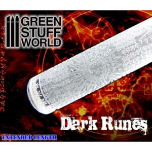 Green Stuff World Rolling Pin Dark Runes 1279