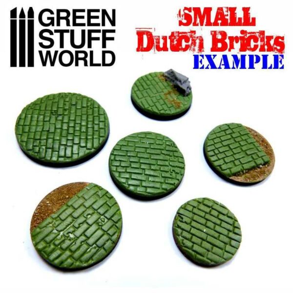 Green Stuff World Rolling Pin Small DUTCH Bricks 1660
