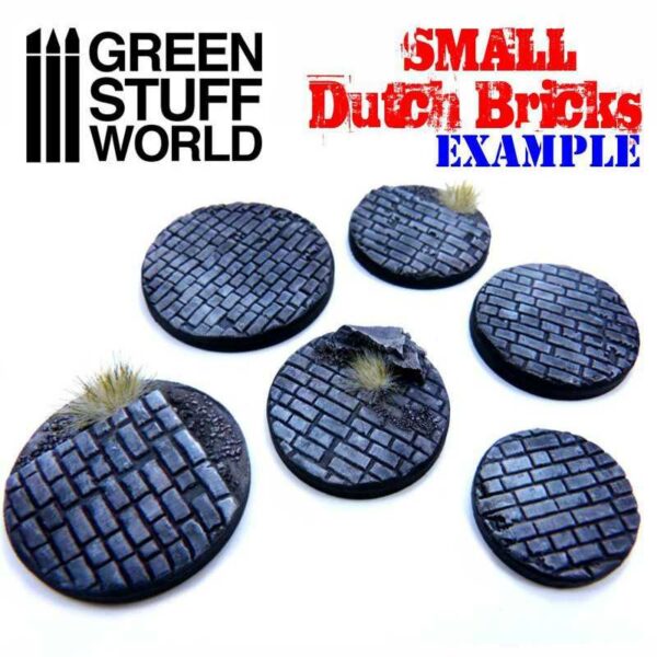 Green Stuff World Rolling Pin Small DUTCH Bricks 1660