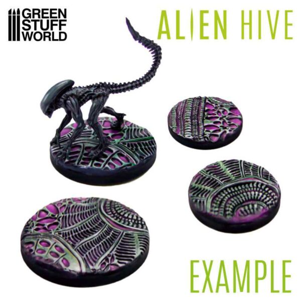 Green Stuff World Rolling Pin Alien Hive 1664