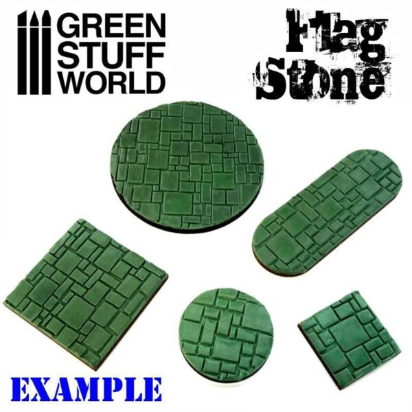 Green Stuff World Rolling Pin Flagstone 1676