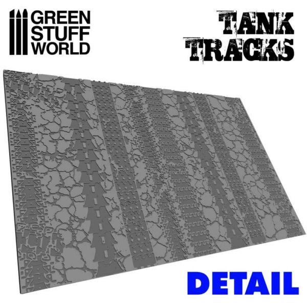 Green Stuff World Rolling Pin TANK TRACKS 2304