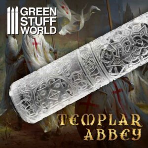Green Stuff World Rolling Pin Templar Abbey 2987