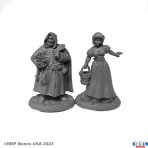 Reaper Miniatures Sage and Milk Maid Townsfolk 30121