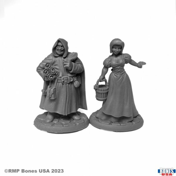 Reaper Miniatures Sage and Milk Maid Townsfolk 30121