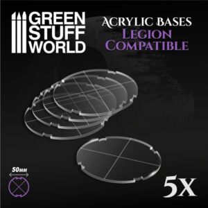 GSW Acrylic Bases - Round 50 mm (Legion) 10749