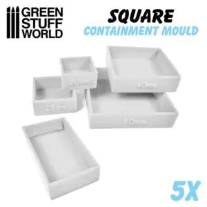 GSW 5x Containment Moulds for Bases - Square 2141