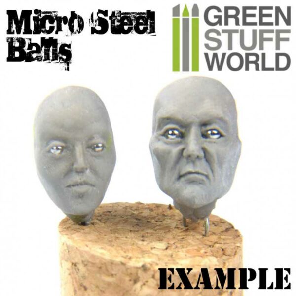 Green Stuff World Micro STEEL Balls (2-4mm) 9286