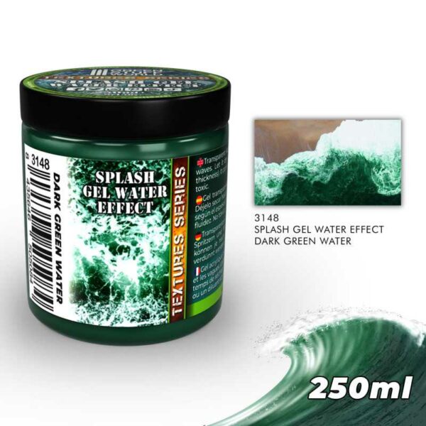 Green Stuff World Water effect Gel - Dark Green 250ml 3148