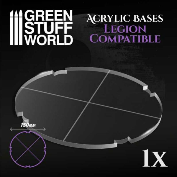 GSW Acrylic Bases - Round 150 mm (Legion) 10752