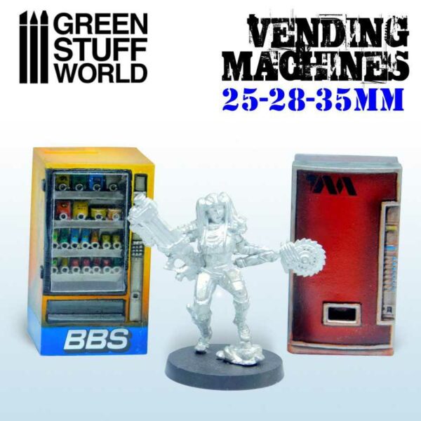 Green Stuff World Vending Machines Resin 2099