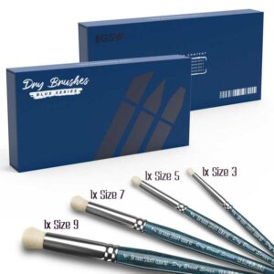Green Stuff World Premium Dry Brush Set - BLUE Series 11241