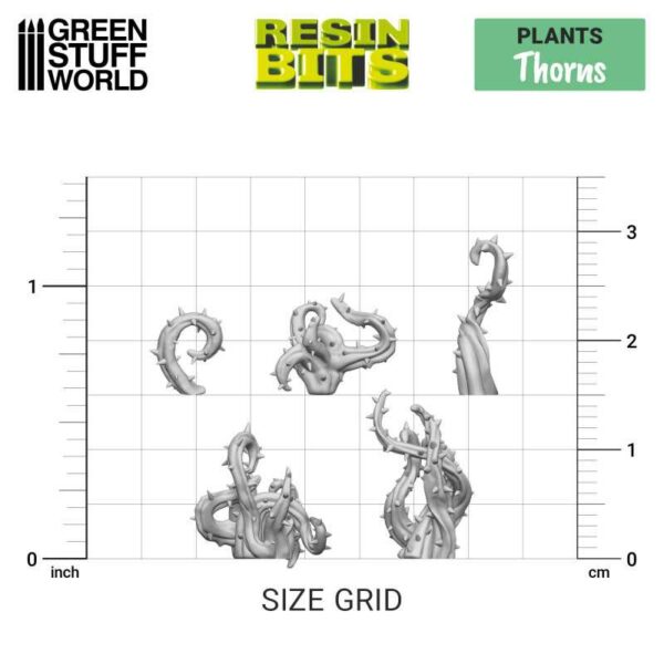 Green Stuff World 3D printed set - Thorns 11625