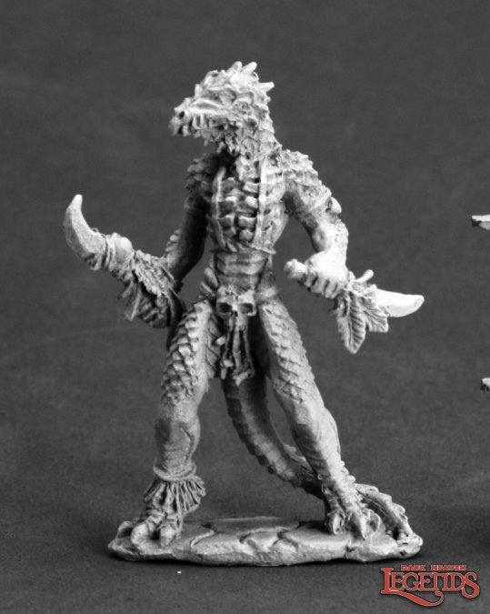 Reaper Miniatures Lizardman Shaman 03607