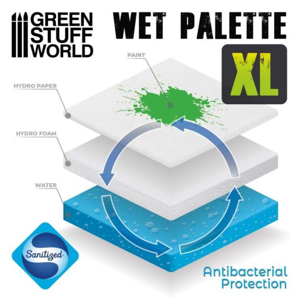 Green Stuff World Wet Palette XL GSW 10620