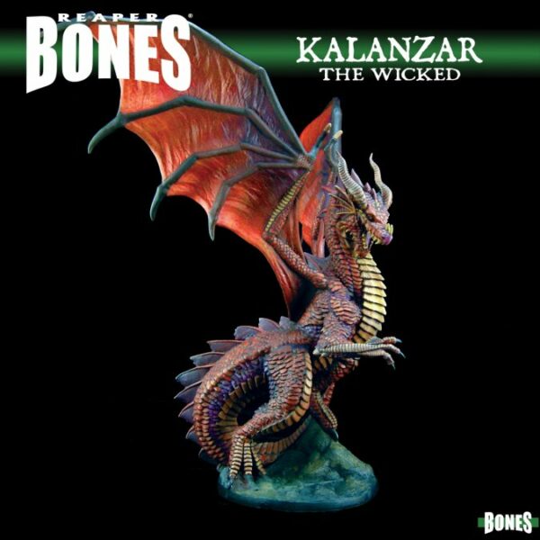 Reaper Miniatures Kalanzar the Wicked 77758 Deluxe Boxed Set