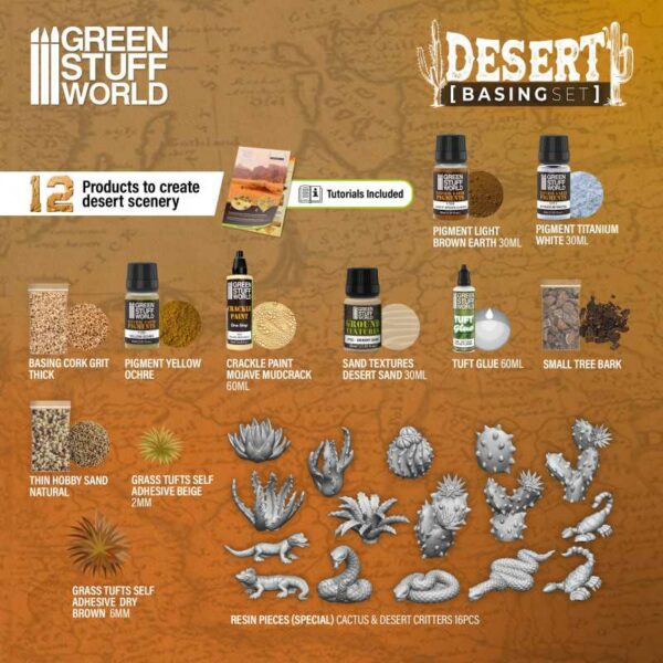 Green Stuff World Basing Sets - Desert 11637