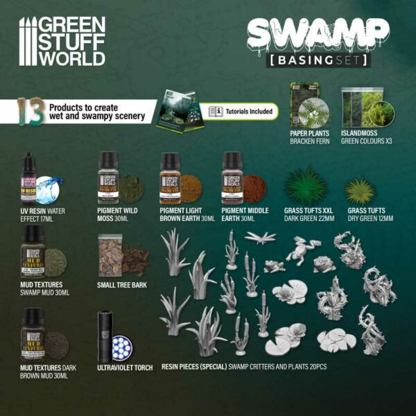 Green Stuff World Basing Sets - Swamp 11640