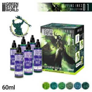 Green Stuff World GSW Paint Set - Dipping collection 01 11693