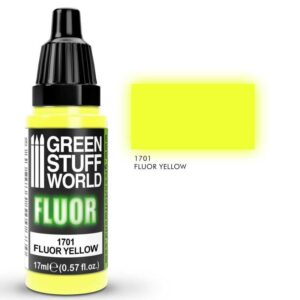 Green Stuff World Fluor Paint YELLOW 1701