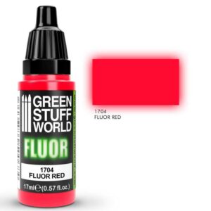 Green Stuff World Fluor Paint RED 1704