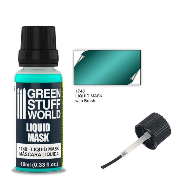Green Stuff World Liquid Mask with Applicator Brush 1748