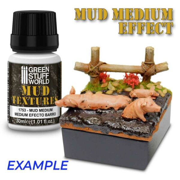 Green Stuff World Mud Effect Medium 30ml 1753