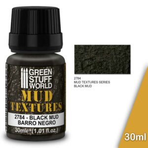 Green Stuff World Mud Textures - BLACK MUD 30ml 2784