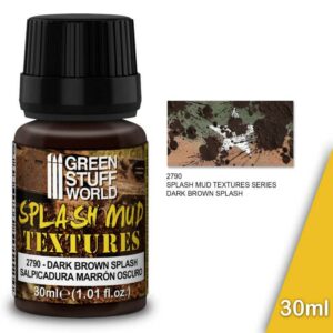 Green Stuff World Splash Mud Textures - DARK BROWN 30ml 2790