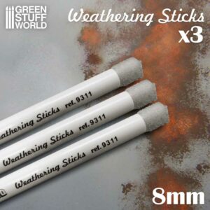 Green Stuff World Weathering Brushes 8mm 9311