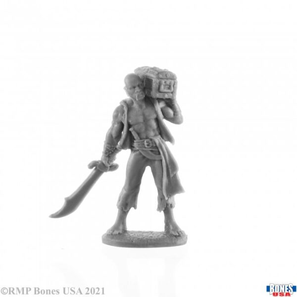 Reaper Miniatures Pirate with Treasure Chest 30026 (77134)