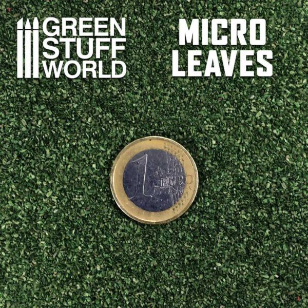 Green Stuff World Bladeren Mini / Micro Leaves Dark Green Mix 10606