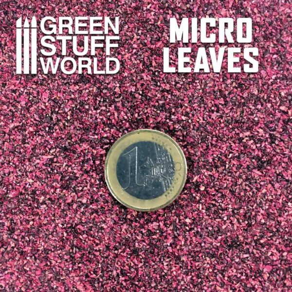 Green Stuff World Bladeren Mini / Micro Leaves Light Purple Mix 10608