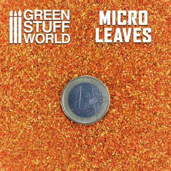 Green Stuff Worldf Bladeren Mini / Micro Leaves Orange Mix 10609