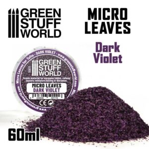 Green Stuff World Bladeren Mini / Micro Leaves Dark Violet Mix 10611