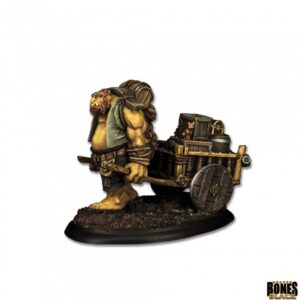 Reaper Miniatures Ogre Porter and Cart