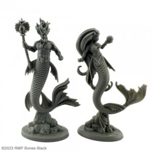 Reaper Miniatures Mermaid King and Queen 20629