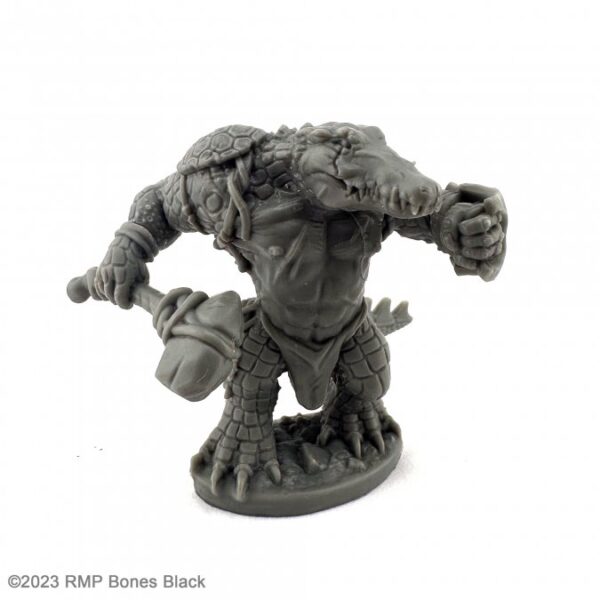 Reaper Miniatures Gatorman with Axe and Buckler 20931